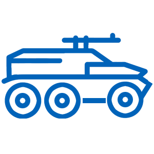 應(yīng)用于輪式戰(zhàn)車